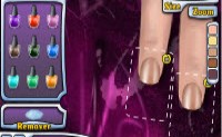 play Emo Nail Design