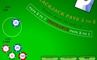 play Blackjack Green Table