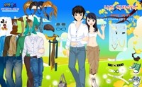 play Spring Couple Dress Up