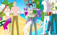 play Beach Couple Dress Up