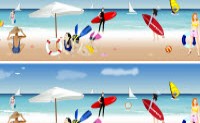 play Beach Find 10 Differences