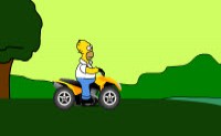 play Homer Atv