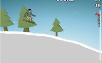 play Downhill Snowboard