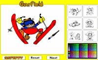 play Garfield Colouring
