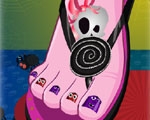 play Monster High Pedicure