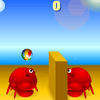 play Crab Volleyball