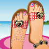 play Summer Pedicure