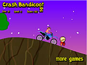 play Crash Bandicoot Bike 2