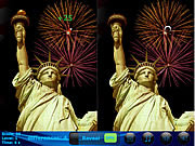 play July 4. Spot The Difference