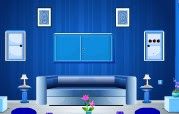 play Blue Living Room Escape