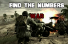 play Find The Numbers - War