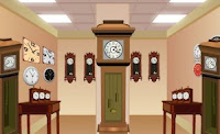 play Gazzyboy Clock Showroom Escape