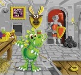 play Chewie The Chewitsaurus - Castle Adventure