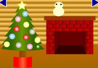 play Escape Of Purple Door 4 - Santa'S Home