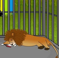 play Lion Cage Escape