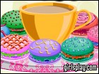 play Colorful Macaroons Decorating