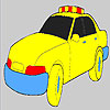 play Fast Police Car Coloring