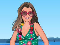 Beach Girl Dressup