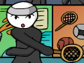 Stick Figure Badminton game