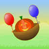 Pumpkin In Flying Basket