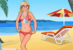 Beach Girl Dressup