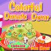 play Colorful Donuts Decor