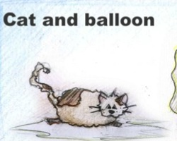 play Cat And Balloon