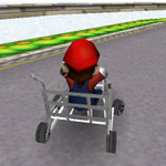 play Mario Cart 3D