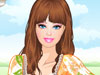 play Floral Barbie Dress Up