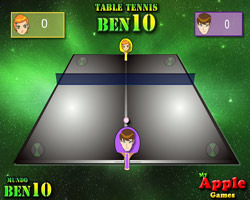 play Table Tennis Ben 10