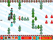 play Santa Defender