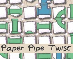 Paper Pipe Twist