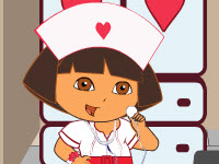 play Nurse Dora Dress Up