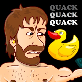 Break Chuck Norris With A Rubber Duck