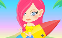 play Beach Girl Dress Up