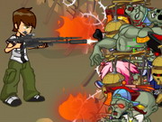 Ben 10 Kills Zombies