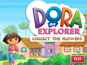 play Dora Collect The Flower
