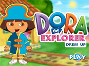 play Cute Dora The Explorer Dress Up