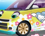 play Hello Kitty Car