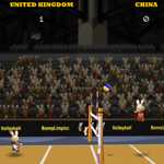 play Bunnylimpics Volleyball