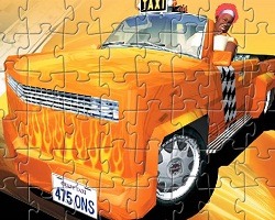 play Crazy Taxi Jigsaw