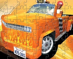 play Crazy Taxi Jigsaw