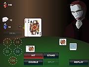 play Blackjack With Vampire