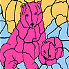 Pink Bears Coloring
