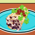 play Black Bean Lasagna Rolls