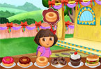 play Dora Feasting Time