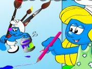 Color The Smurfs