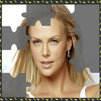 play Charlize Theron Puzzle