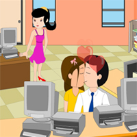 play Office Kissing