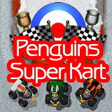 play Penguins Super Kart